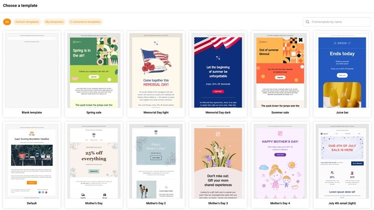email template